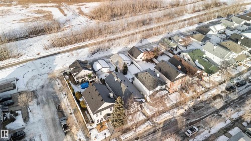 Aerial view of residential area - 1706 Turvey Bend, Edmonton, AB -  With View