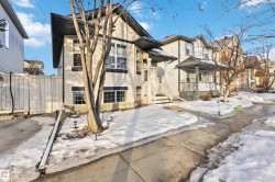 View of snow covered front of property - 