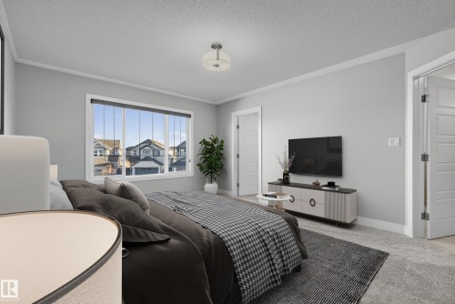 *VIRTUALLY STAGED - 1523 Darby Bay, Edmonton, AB - Indoor Photo Showing Bedroom
