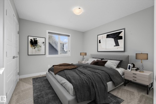 *VIRTUALLY STAGED - 1523 Darby Bay, Edmonton, AB - Indoor Photo Showing Bedroom