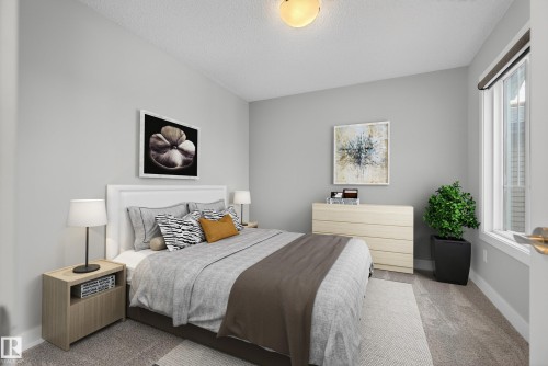 *VIRTUALLY STAGED - 1523 Darby Bay, Edmonton, AB - Indoor Photo Showing Bedroom