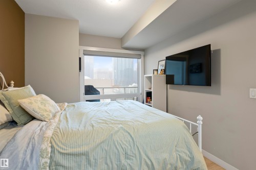 905 10226 104 Street, Edmonton, AB - Indoor Photo Showing Bedroom