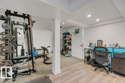 7611 141 Avenue Nw, Edmonton, AB - Indoor Photo Showing Gym Room