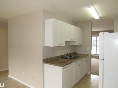 122 3308 113 Avenue, Edmonton, AB - Indoor Photo Showing Kitchen With Double Sink