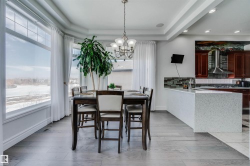 251 Galland Close, Edmonton, AB - Indoor Photo Showing Dining Room