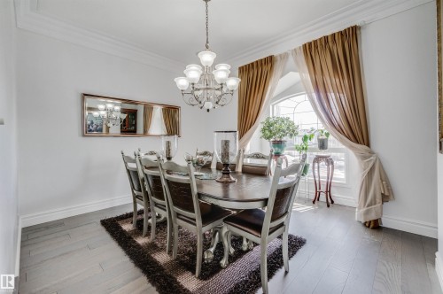 251 Galland Close, Edmonton, AB - Indoor Photo Showing Dining Room