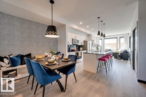 7015 52 Avenue, Beaumont, AB - Indoor Photo Showing Dining Room