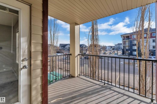 View of balcony - 216 5804 Mullen Place, Edmonton, AB - Outdoor With Balcony With Exterior