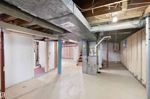 10428 76 Avenue, Edmonton, AB - Indoor Photo Showing Basement
