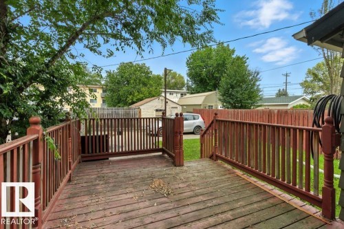 10428 76 Avenue, Edmonton, AB - Outdoor With Deck Patio Veranda