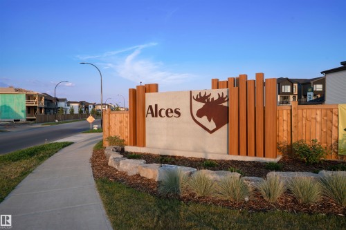 Community sign featuring a residential view - 116 25 Street, Edmonton, AB - Outdoor