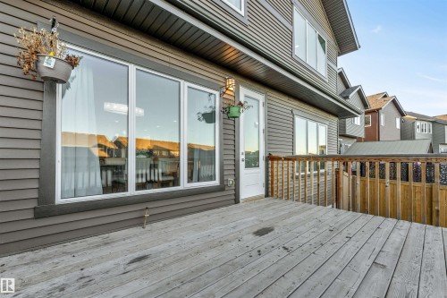 View of deck - 1407 Graydon Hill Way, Edmonton, AB - Outdoor With Deck Patio Veranda With Exterior