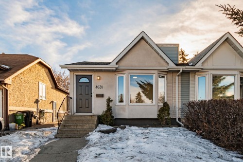 View of front of property - 4631 126 Avenue, Edmonton, AB - Outdoor With Facade