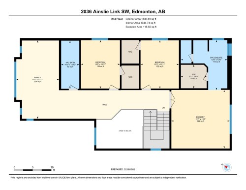View of home floor plan - 2036 Ainslie Link Link, Edmonton, AB - Other