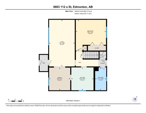 View of floor plan / room layout - 6803 112A Street, Edmonton, AB - Other