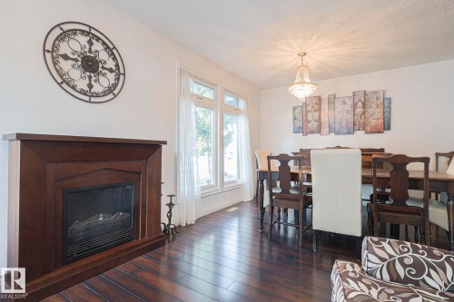 4112 43A Avenue, Leduc, AB - Indoor With Fireplace