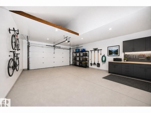 photo AI enhanced - 2332 159 Street Sw, Edmonton, AB - Indoor Photo Showing Garage