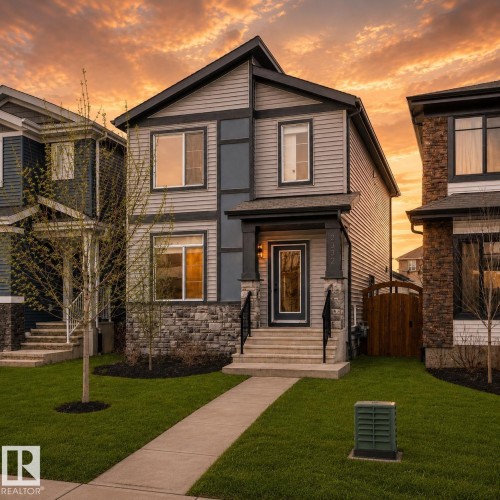 photo AI enhanced - 2332 159 Street Sw, Edmonton, AB - Outdoor With Facade