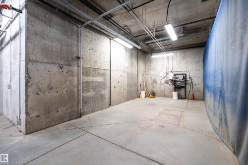 View of basement - 205 8515 99 Street, Edmonton, AB - Indoor Photo Showing Basement