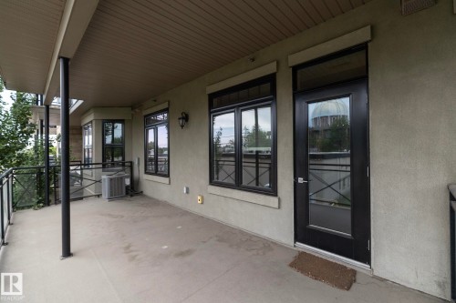 213 10811 72 Avenue, Edmonton, AB - Outdoor With Deck Patio Veranda With Exterior