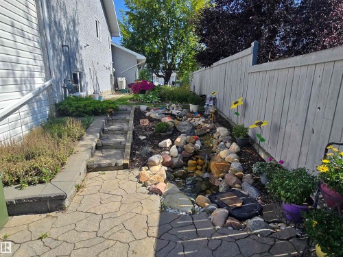 View of fenced yard - 3772 30 Street, Edmonton, AB - Outdoor