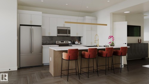 8235 Kiriak Loop, Edmonton, AB - Indoor Photo Showing Kitchen