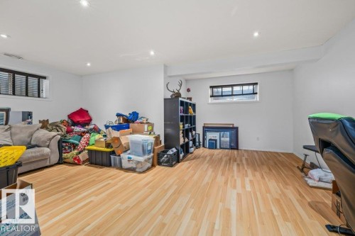 69 Erie Street, Devon, AB - Indoor With Fireplace