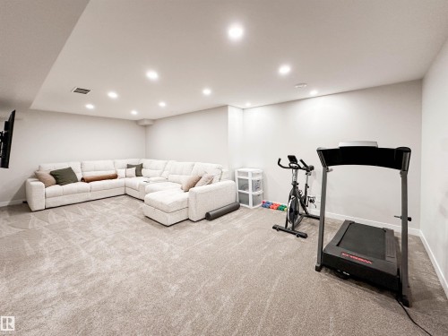 21 Riverhill Crescent, St. Albert, AB - Indoor Photo Showing Gym Room