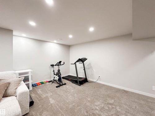 21 Riverhill Crescent, St. Albert, AB - Indoor Photo Showing Gym Room