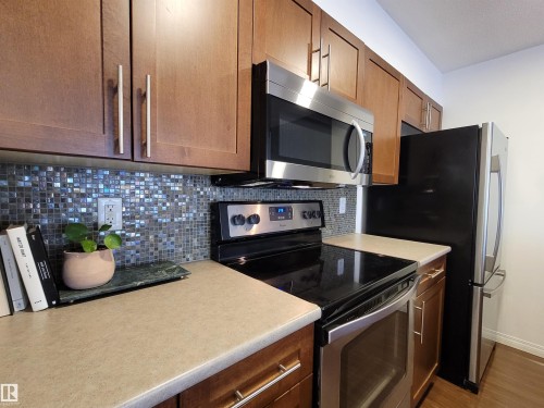 26 1623 Towne Centre Boulevard, Edmonton, AB - Indoor Photo Showing Kitchen With Stainless Steel Kitchen