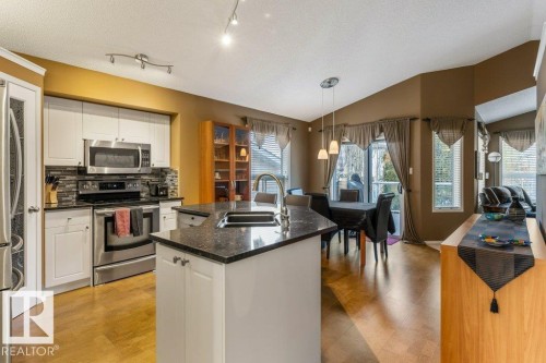 1916 Kramer Way, Edmonton, AB - Indoor Photo Showing Kitchen With Double Sink