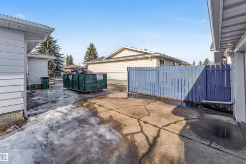View of patio / terrace - 14511 21 St., Edmonton, AB - Outdoor With Exterior