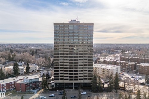 203 9929 Saskatchewan Drive, Edmonton, AB - Outdoor With View