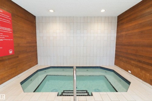 203 9929 Saskatchewan Drive, Edmonton, AB - Indoor Photo Showing Other Room With In Ground Pool