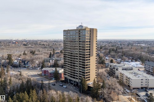 203 9929 Saskatchewan Drive, Edmonton, AB - Outdoor With View