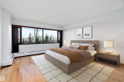 203 9929 Saskatchewan Drive, Edmonton, AB - Indoor Photo Showing Bedroom