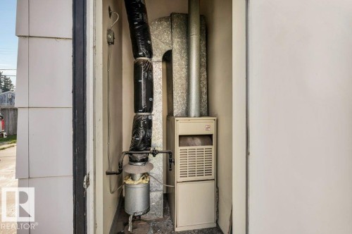 View of utility room - 4314 52 Street, Wetaskiwin, AB - Indoor Photo Showing Basement