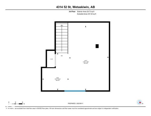 View of property floor plan - 4314 52 Street, Wetaskiwin, AB - Other