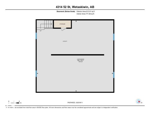 View of property floor plan - 4314 52 Street, Wetaskiwin, AB - Other