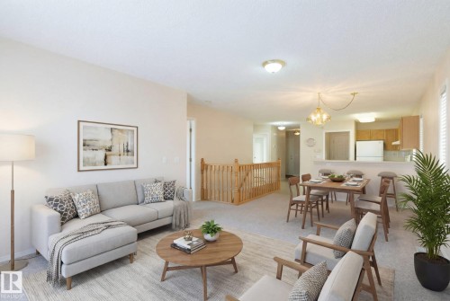 41 14428 Miller Boulevard, Edmonton, AB - Indoor Photo Showing Living Room