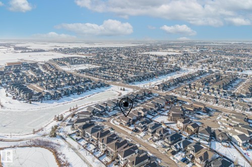 Aerial view of residential area - 167 Bremner Crescent, Fort Saskatchewan, AB - Outdoor With View