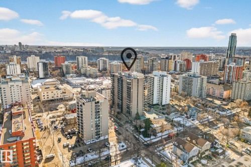 View of city - 1502 10160 115 Street, Edmonton, AB - Outdoor With View