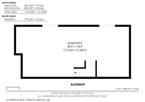 View of room layout - 72 Penn Place, Spruce Grove, AB - Other