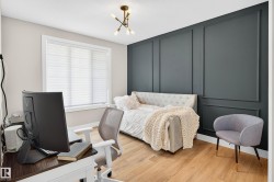 Main floor bedroom with full closet - 