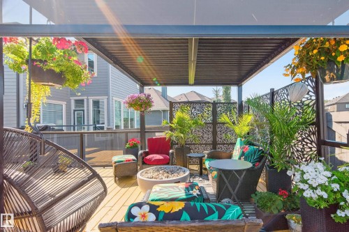 3912 Ginsburg Crescent, Edmonton, AB - Outdoor With Deck Patio Veranda With Exterior