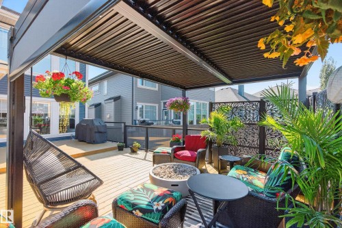 3912 Ginsburg Crescent, Edmonton, AB - Outdoor With Deck Patio Veranda With Exterior