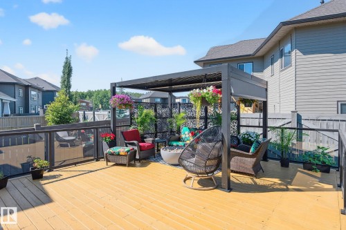 3912 Ginsburg Crescent, Edmonton, AB - Outdoor With Deck Patio Veranda With Exterior