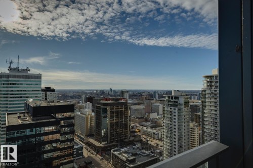 City view - 3300 10180 103 Street, Edmonton, AB - Outdoor With View
