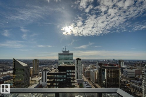City view - 3300 10180 103 Street, Edmonton, AB - Outdoor With View