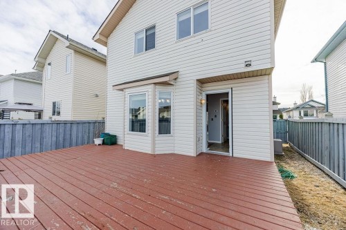 820 Mcallister Crescent, Edmonton, AB - Outdoor With Deck Patio Veranda With Exterior